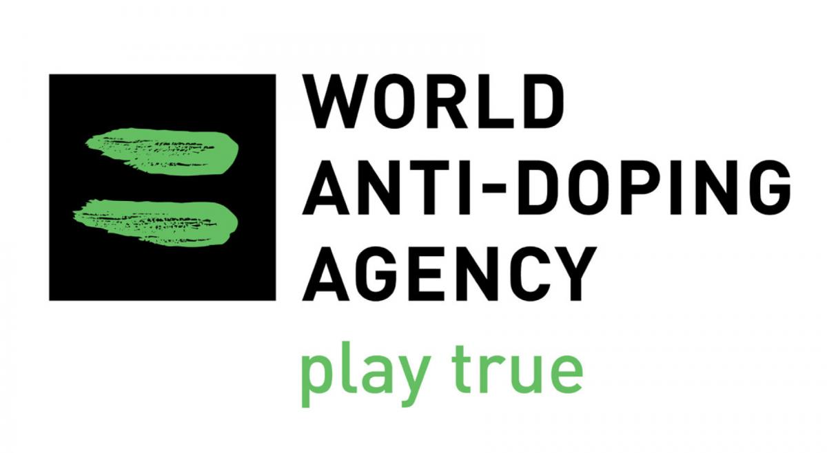 World Anti Doping Agency's Logo.