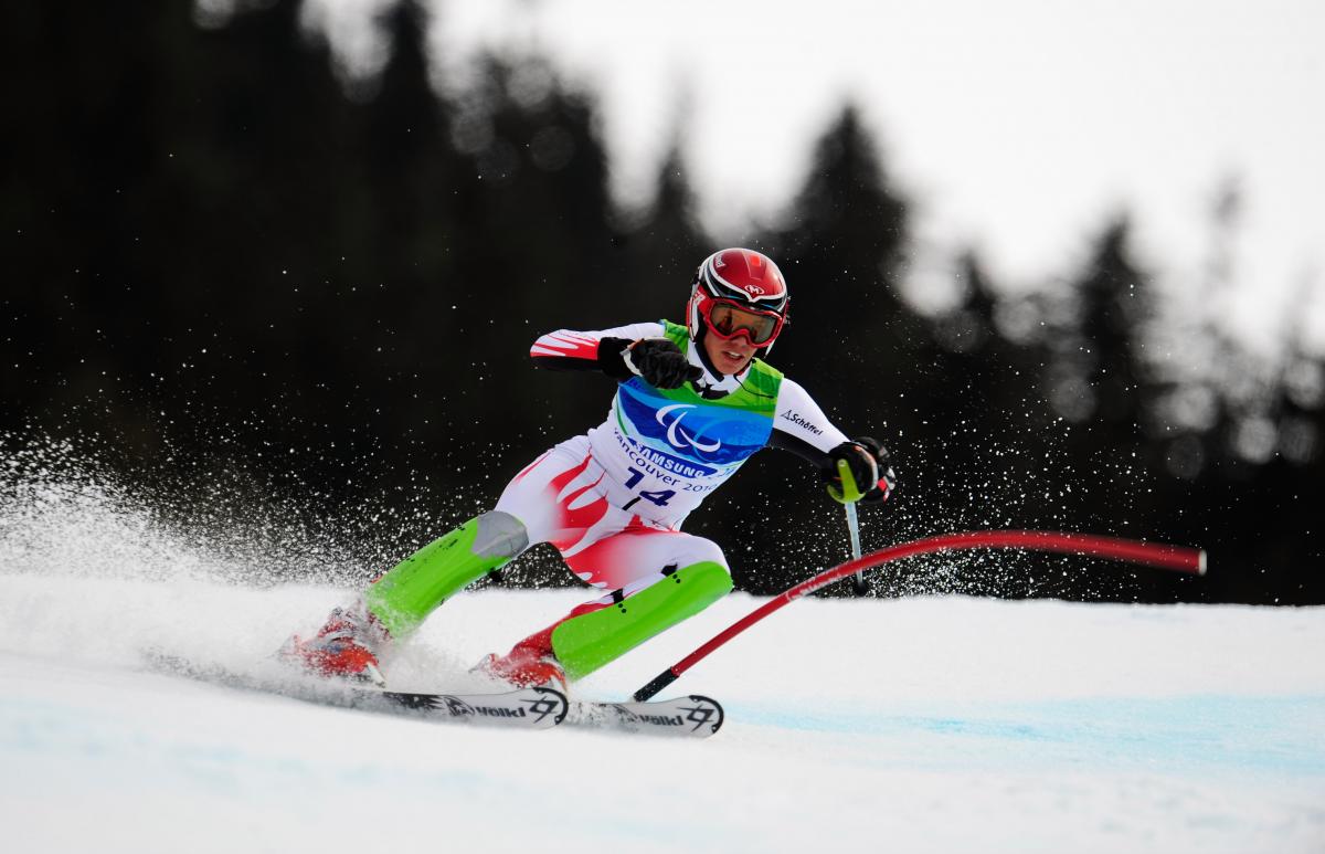 Markus Salcher Markus Salcher competing