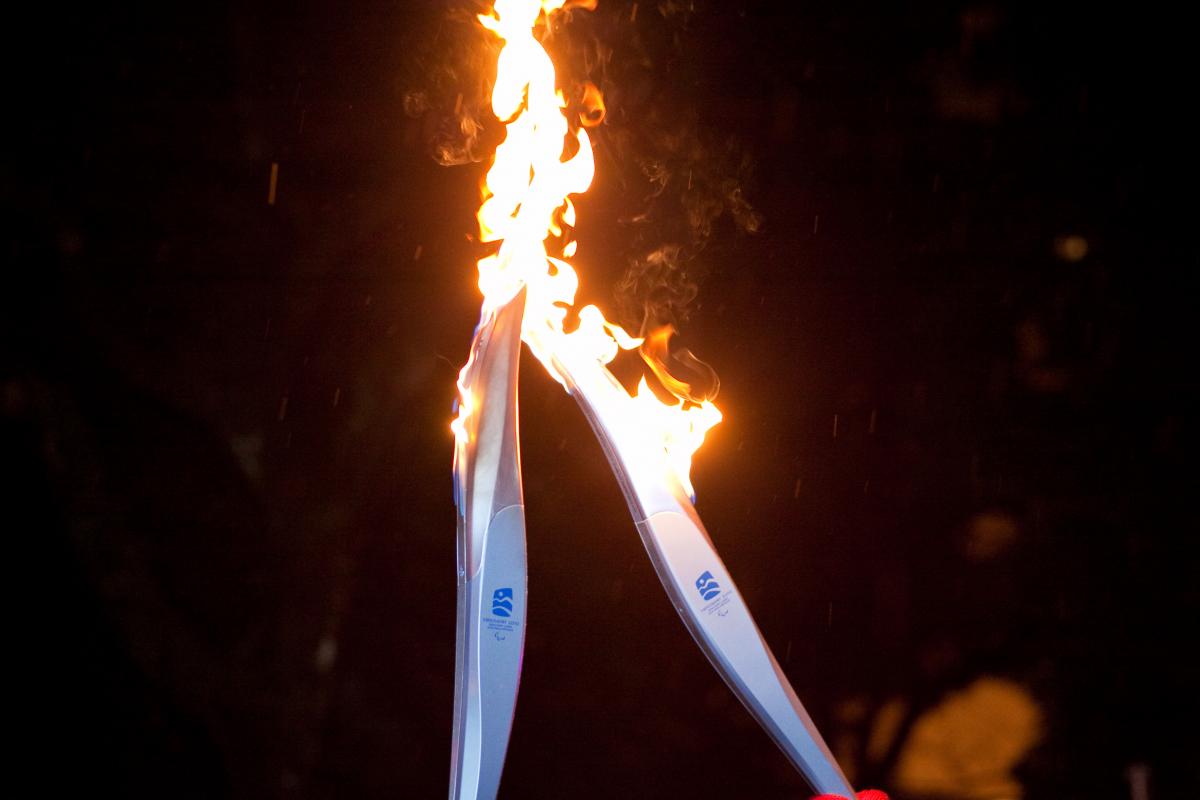 Torch Relay at the Vancouver Games