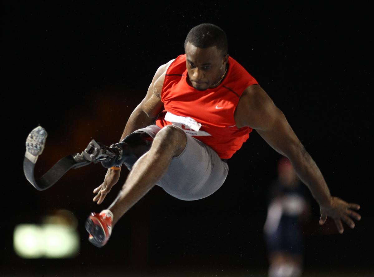 Kortney Clemons long jump