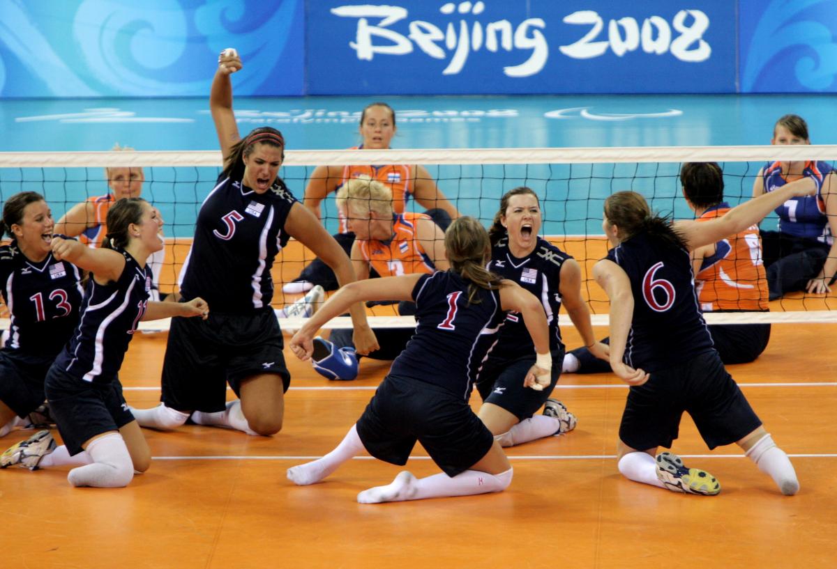 US Women sitting volleyball team - Ones To Watch 1 Beijing 2008