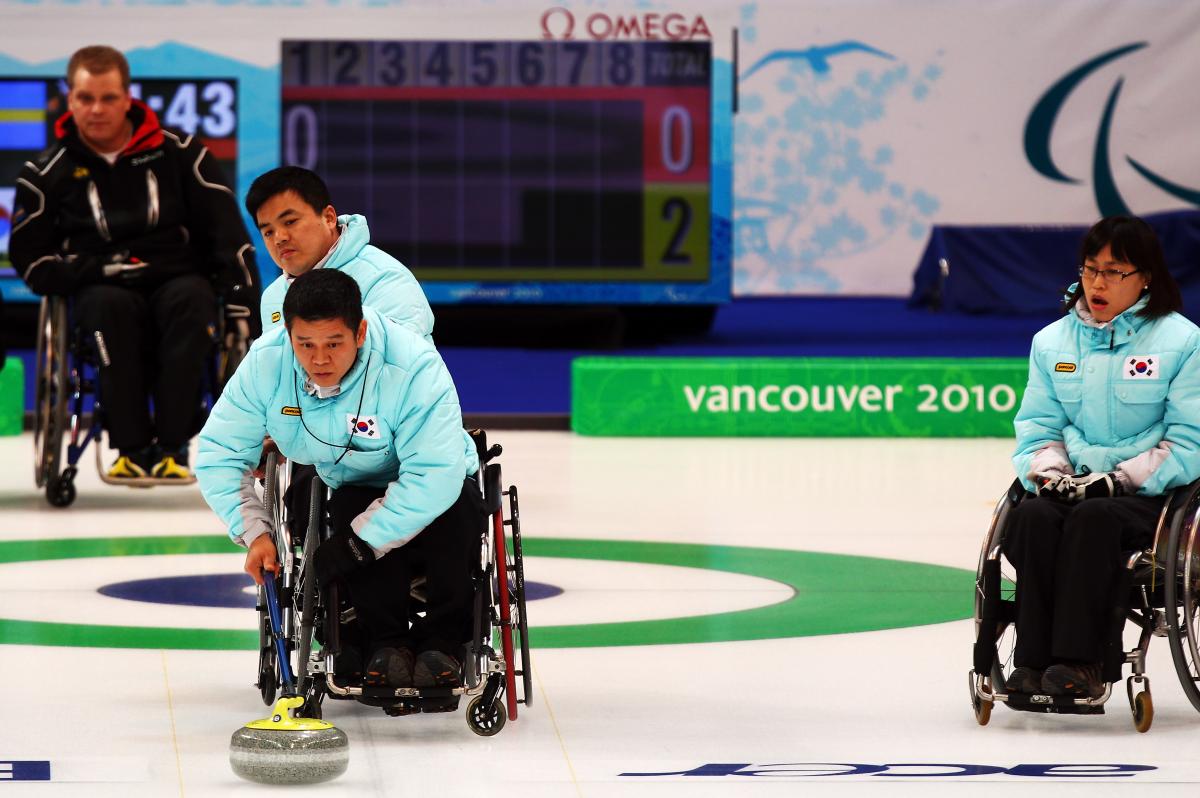 Korea Wheelchair Curling Team