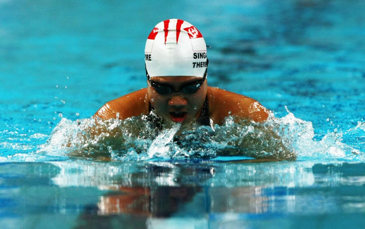 Theresa Goh Theresa Goh competing