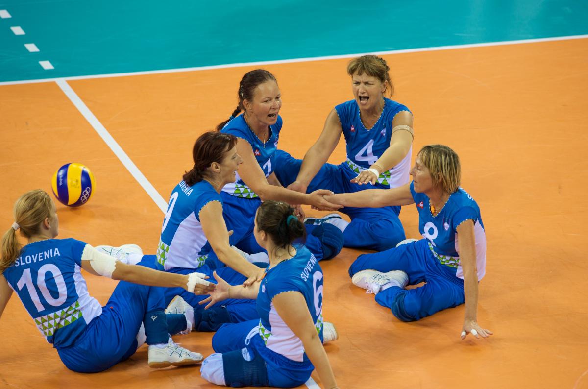 Team Slovenia Sitting Volleyball Women