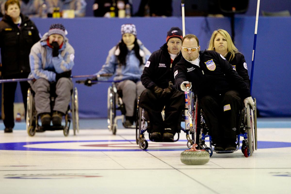 Wheelchair Curling Worlds 2012 - Team USA