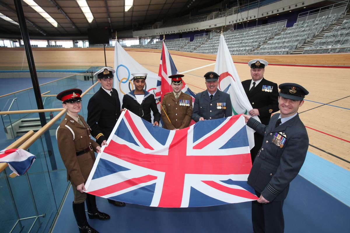 Flag bearers London