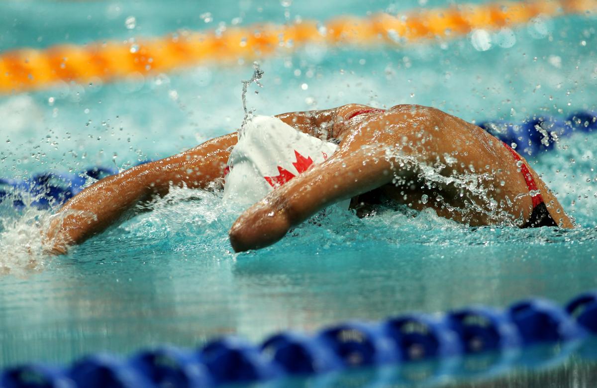 Canadian swimmer Katarina Roxon