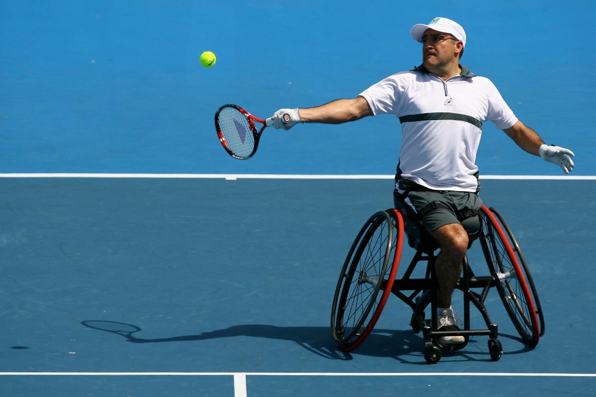 French Wheelchair Tennis player Stephane Houdet