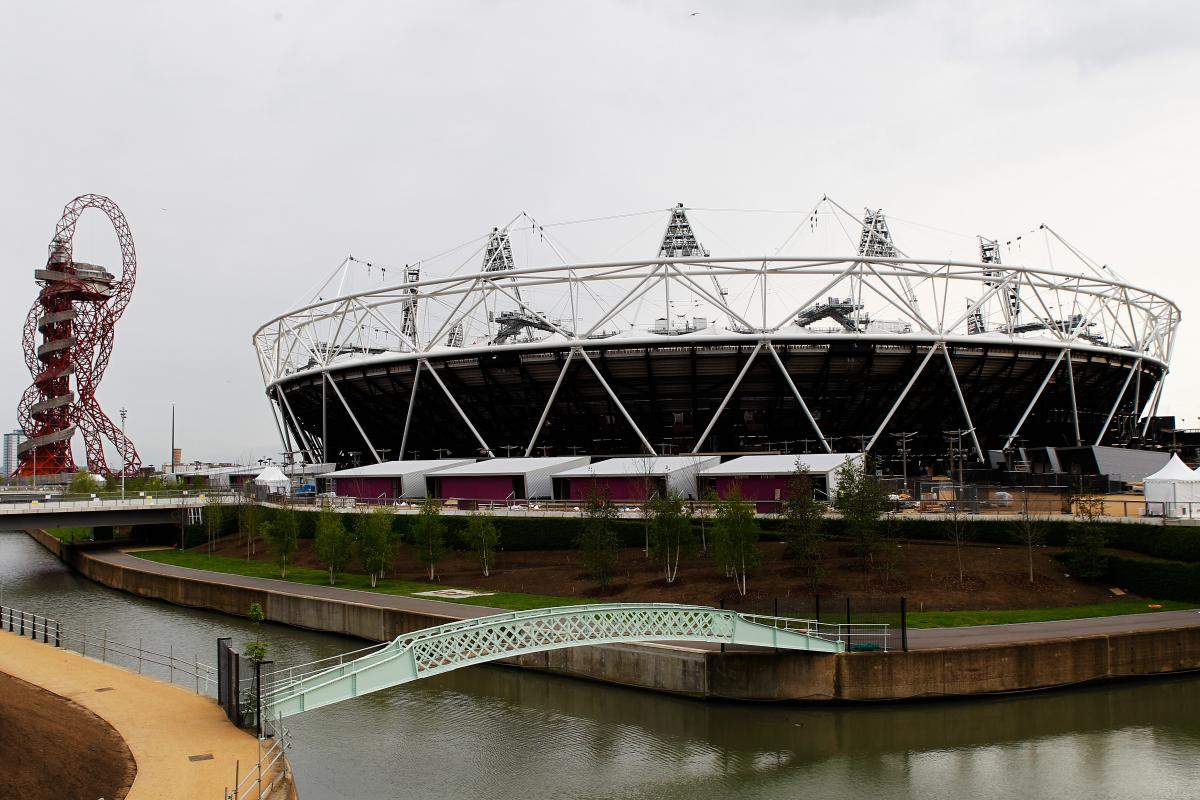 A picture of a stadium