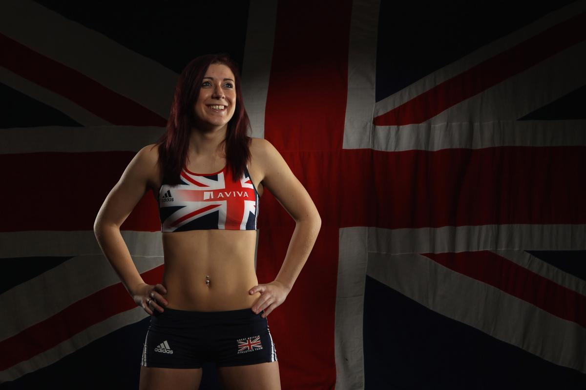 Great Britain's T12 athlete Libby Clegg
