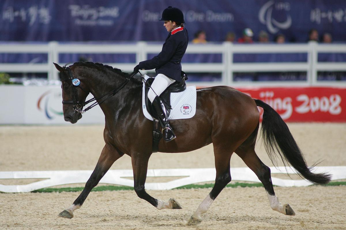 Deborah Criddle rider on horse