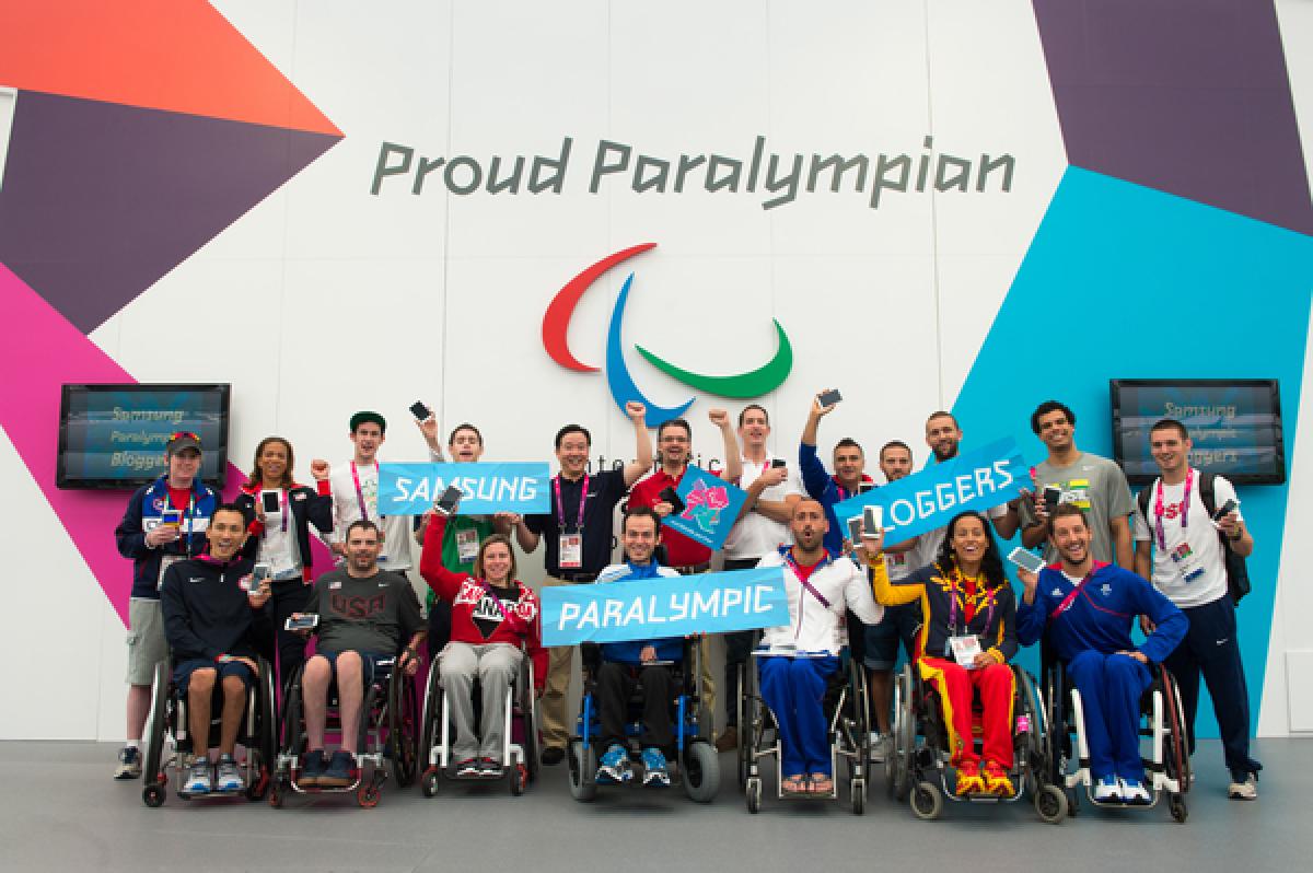 Samsung Paralympic bloggers Samsung Paralympic Bloggers for the 2012 Paralympic Games