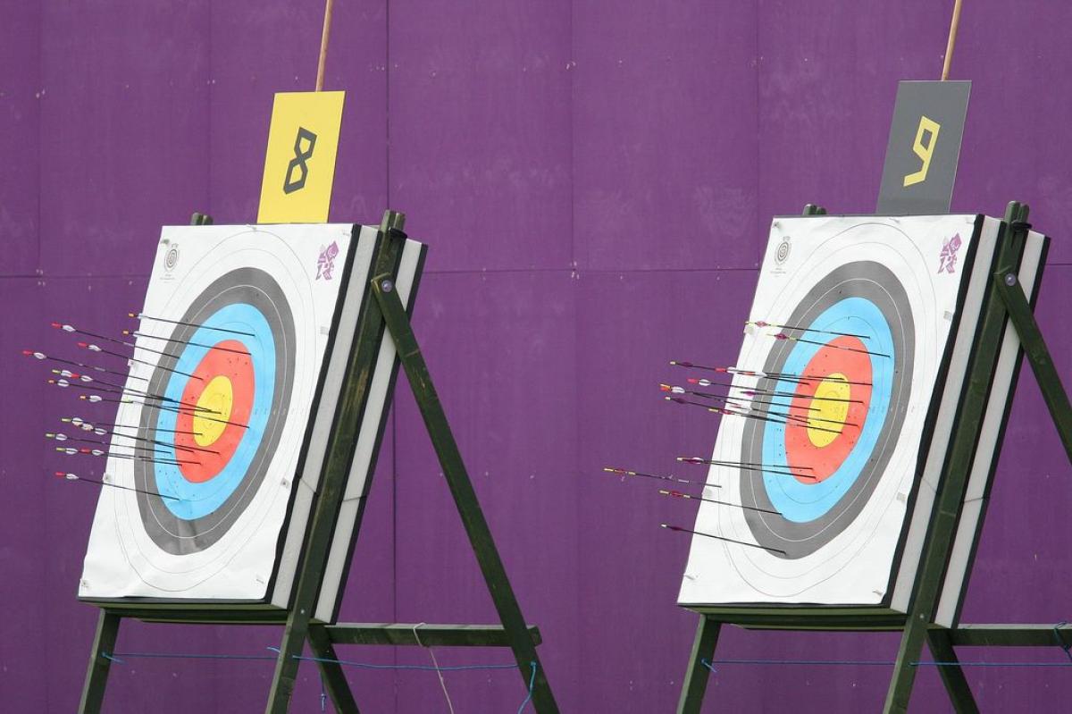 On target the London 2012 Paralympic Games archery