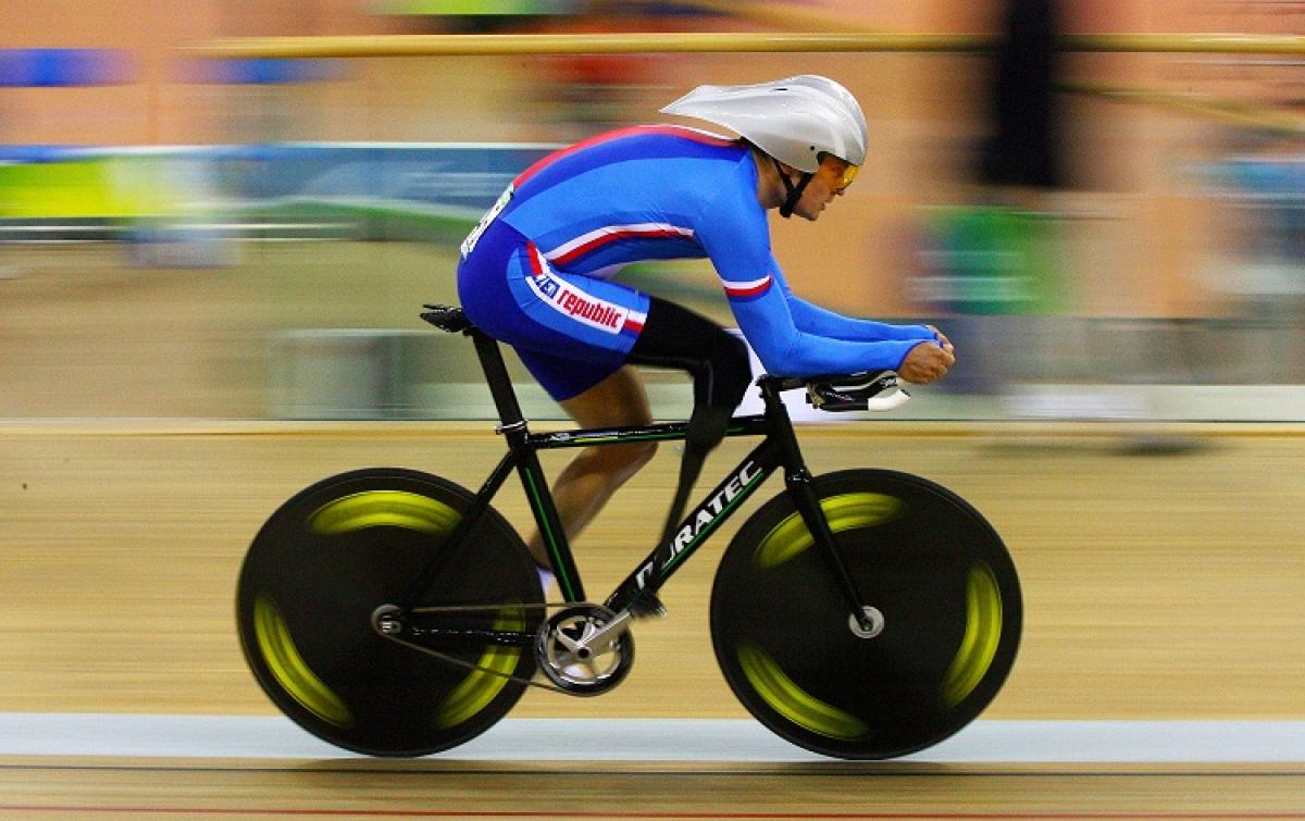 The Czech Jiri Jezek is focusing on the 4km Pursuit at the London 2012 Paralympic Games.