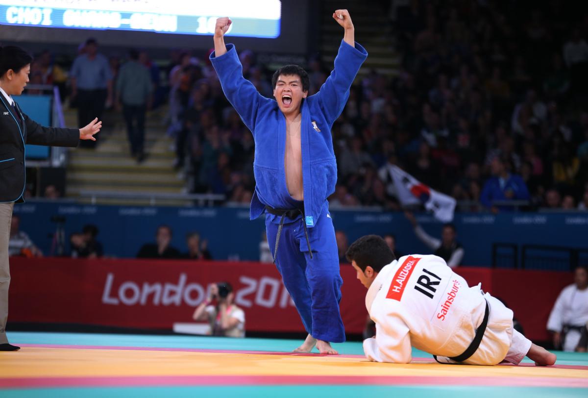Korean judoka Gwang-Geun Choi 