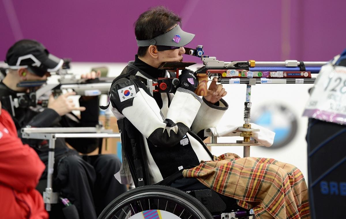 Kang Juyoung - London 2012 Paralympic Games Kang Juyoung - London 2012 Paralympic Games
