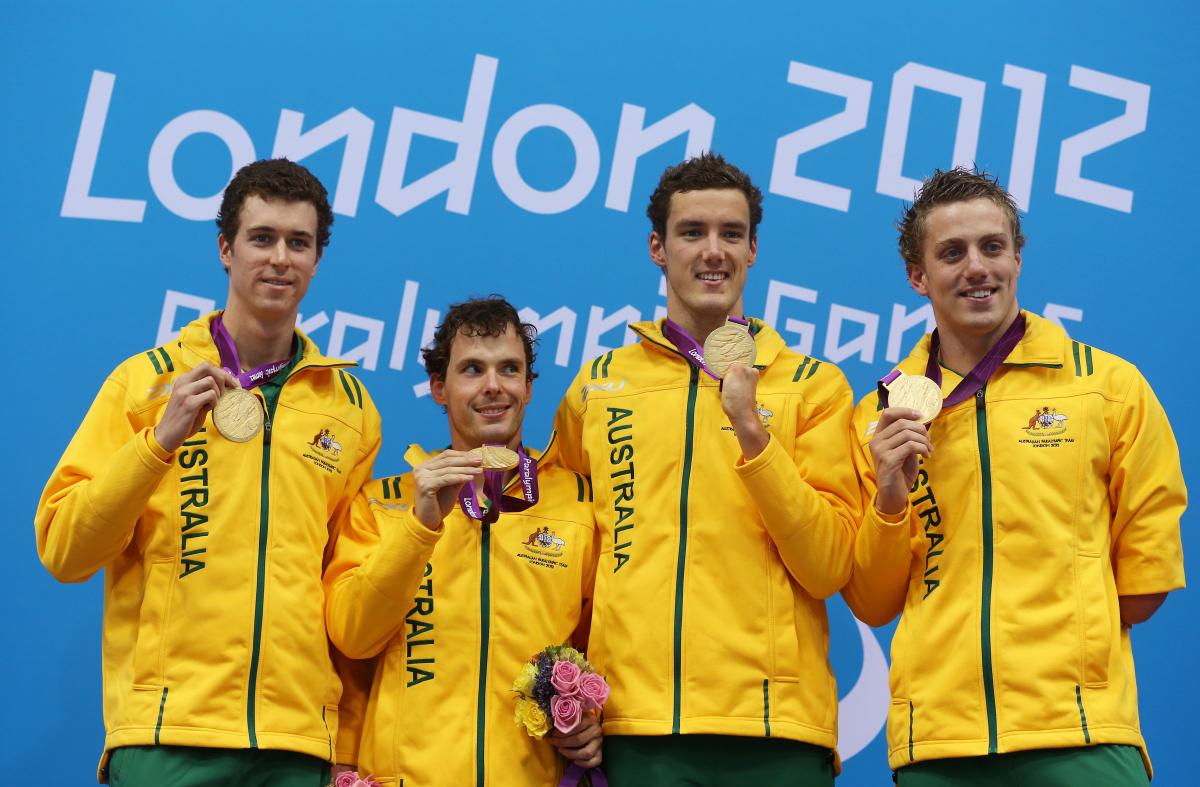 Australian swimming relay Australian swimming relay