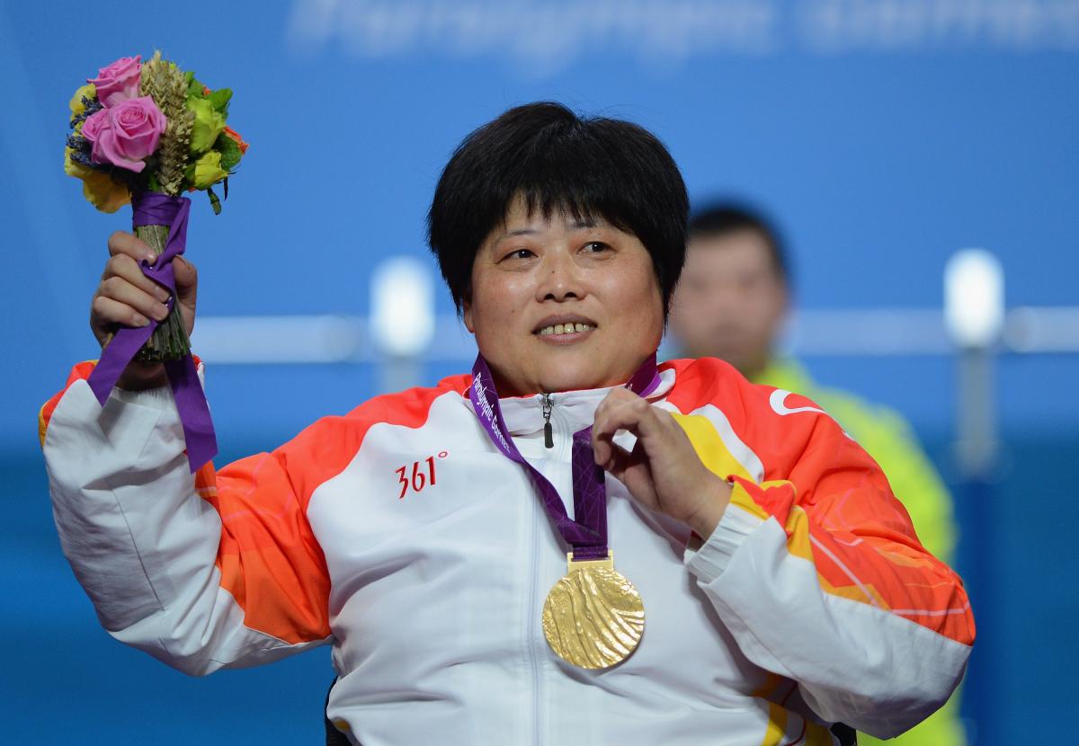 Tzu-Hui Lin wins gold at London 2012 Tzu-Hui Lin wins gold at London 2012