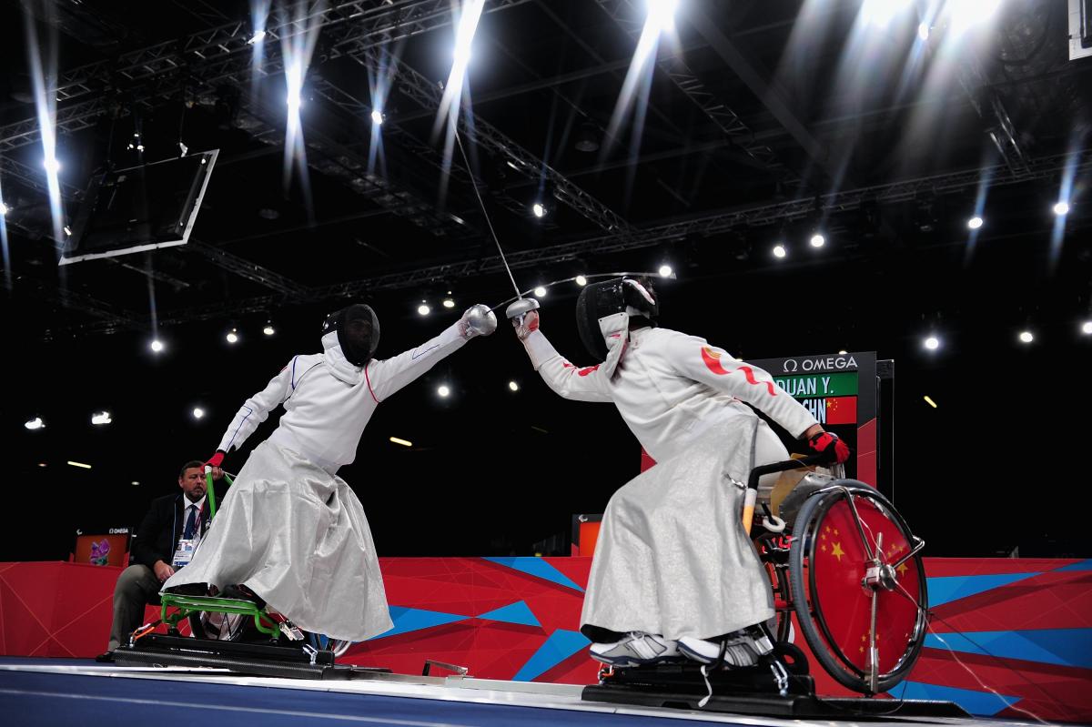 Wheelchair fencing Wheelchair fencing