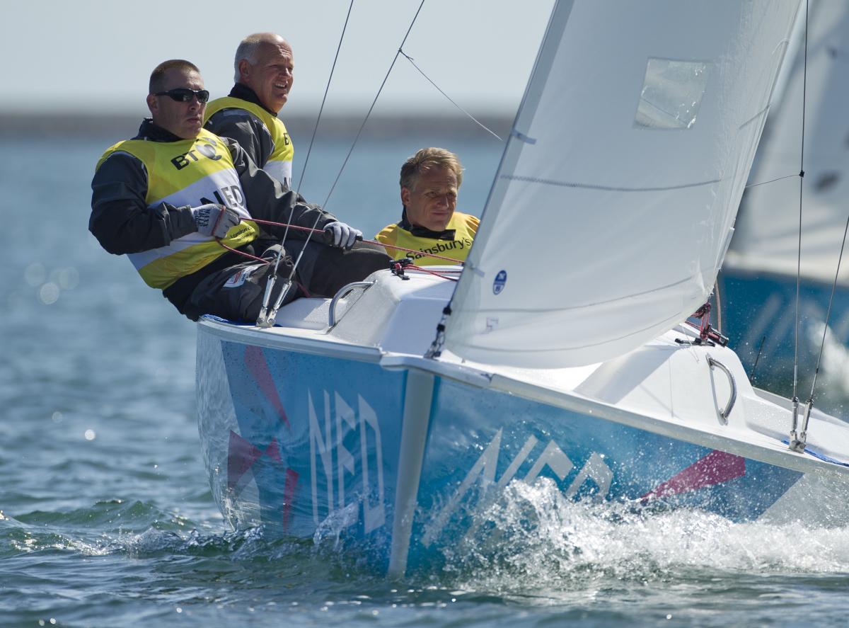 Dutch sailing team at London 2012