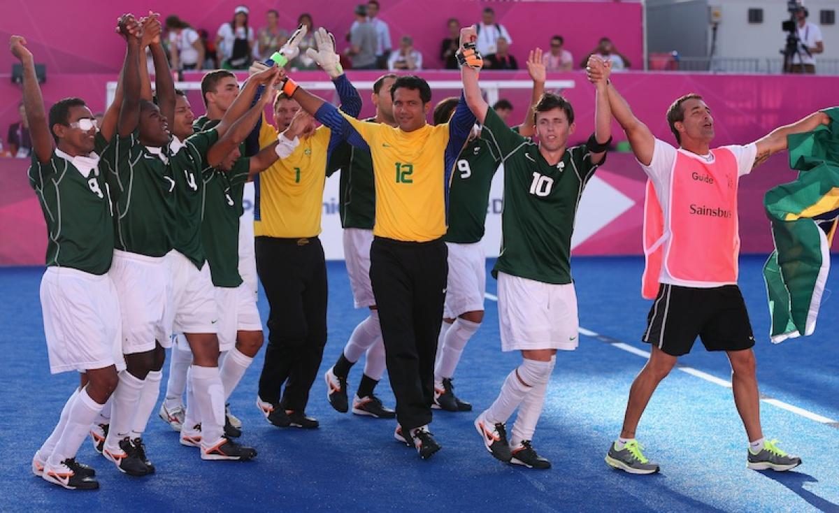 Brazil celebrate