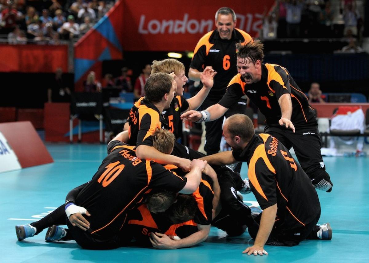 Germany's men's sitting volleyball team