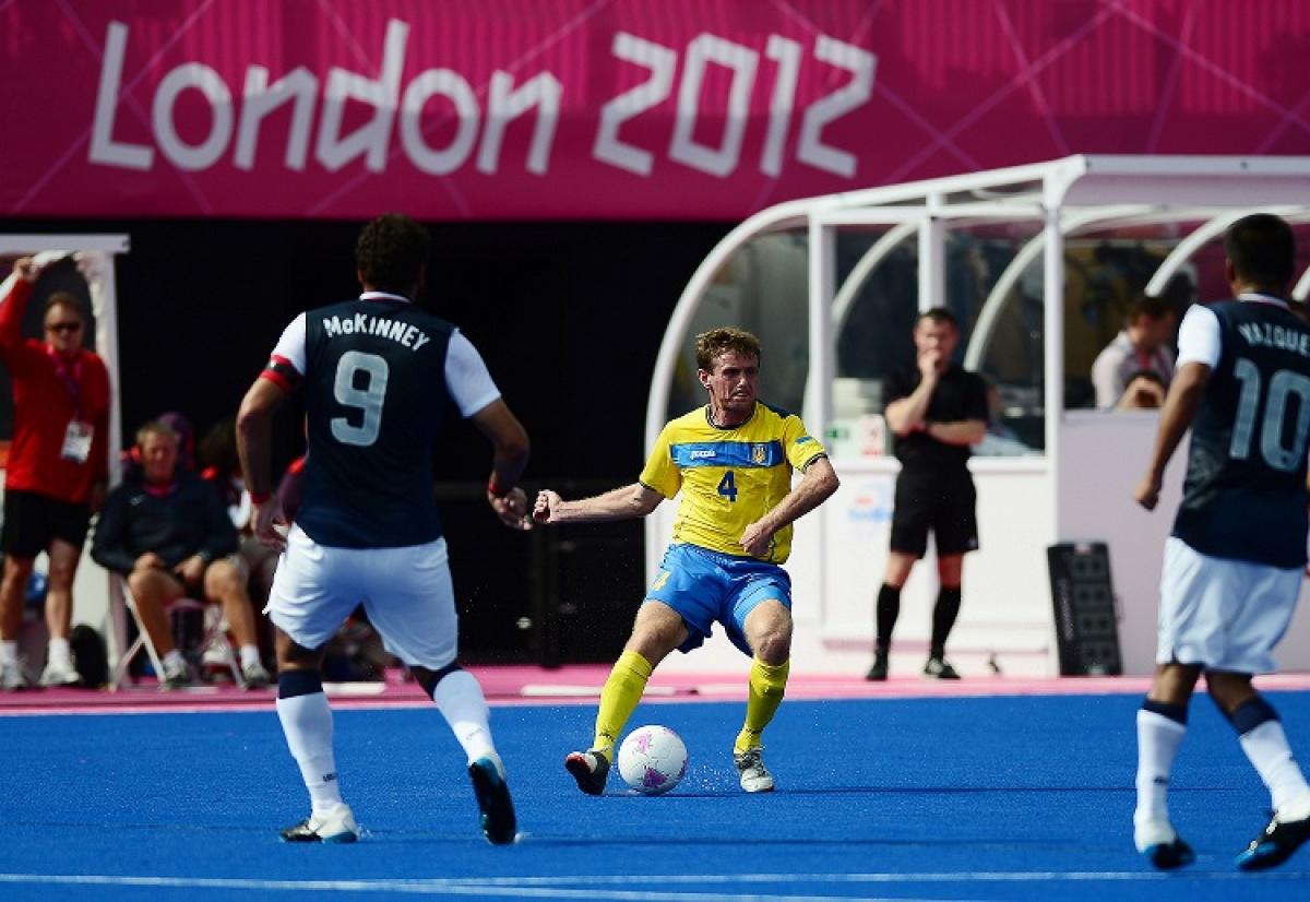 Ukraine football 7-a-side team - London 2012