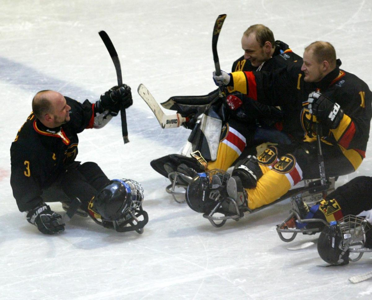 Germany ice sledge hockey