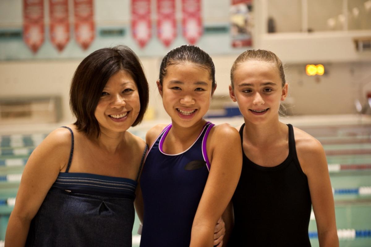 “It’s More Than Sport” A picture of a 3 women posing for a group picture