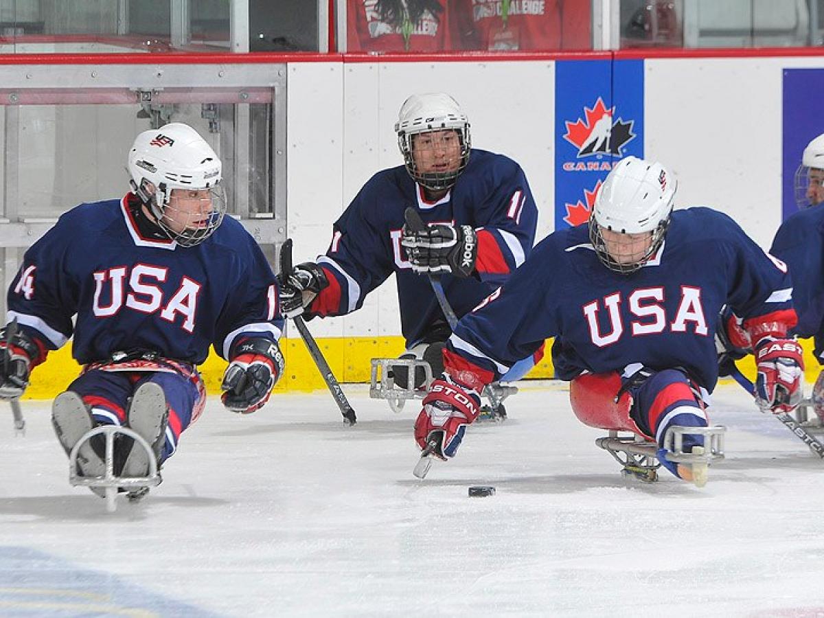 USA sledge hockey