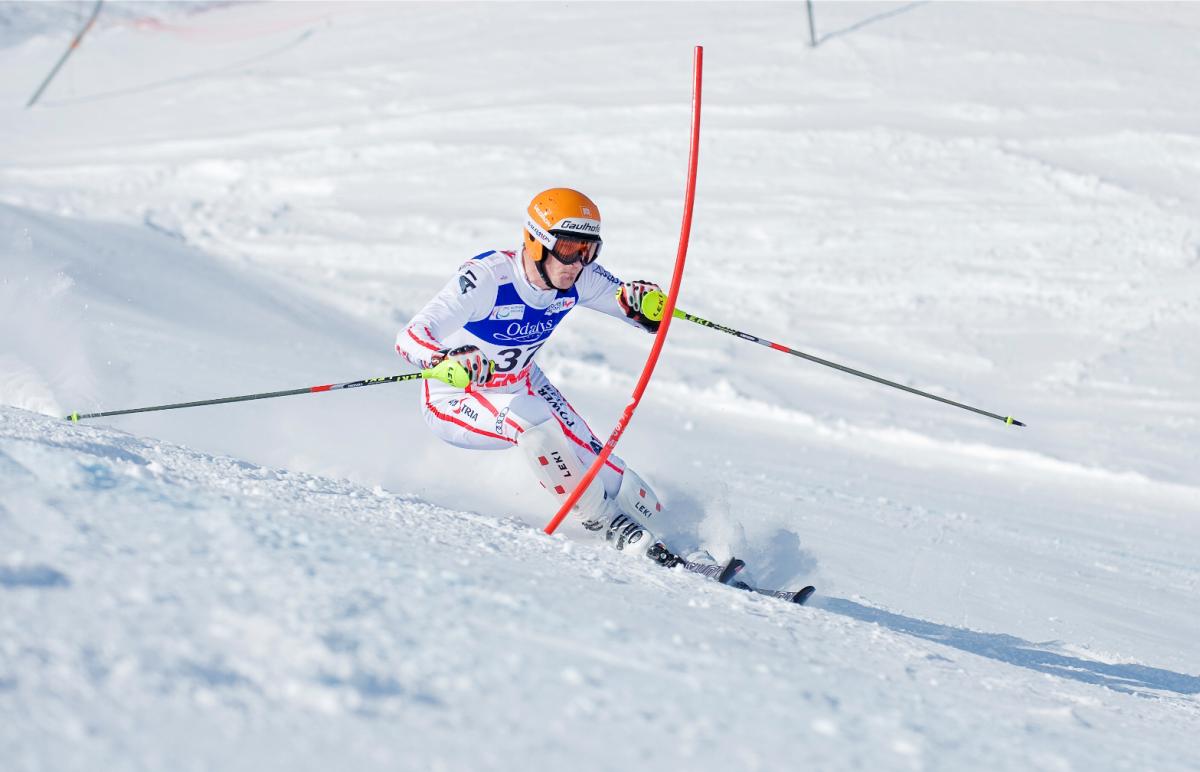 Austria's Matthias Lanzinger is excelling in his frist season of Paralympic Sport Matthias Lanzinger