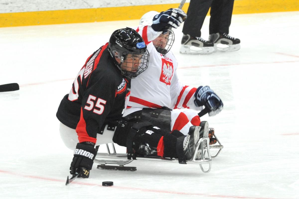 Japan ice sledge hockey