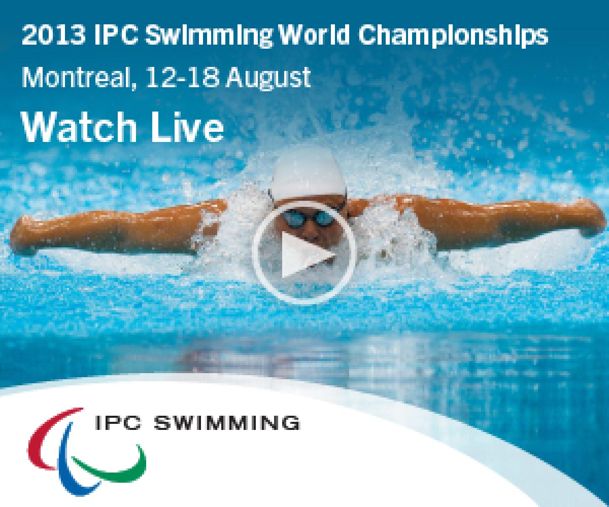 2013 IPC Swimming World Championships Montreal 