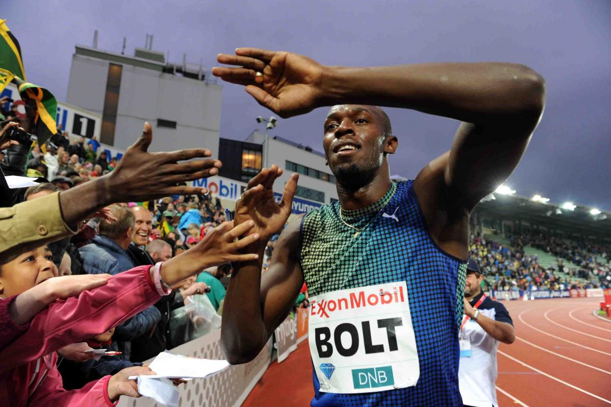 Usain Bolt Oslo IAAF