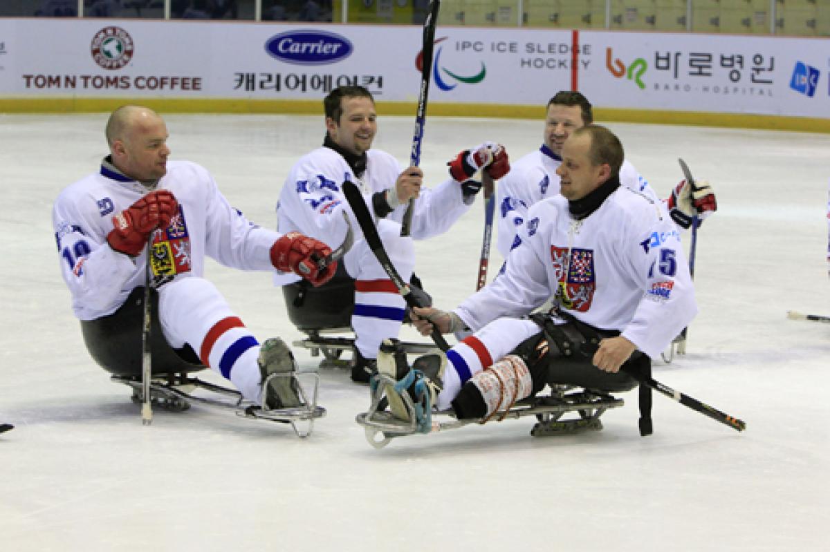 Czech Republic ice sledge hockey team
