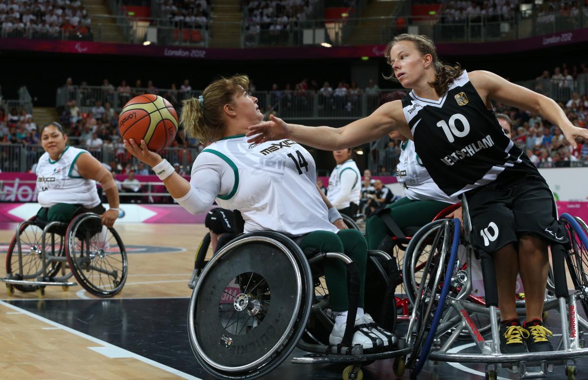 Mexico’s women’s Wheelchair Basketball team