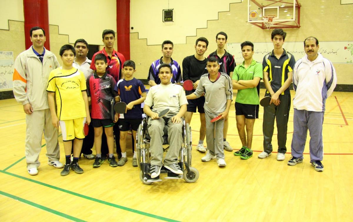 Iran youth para-athletes