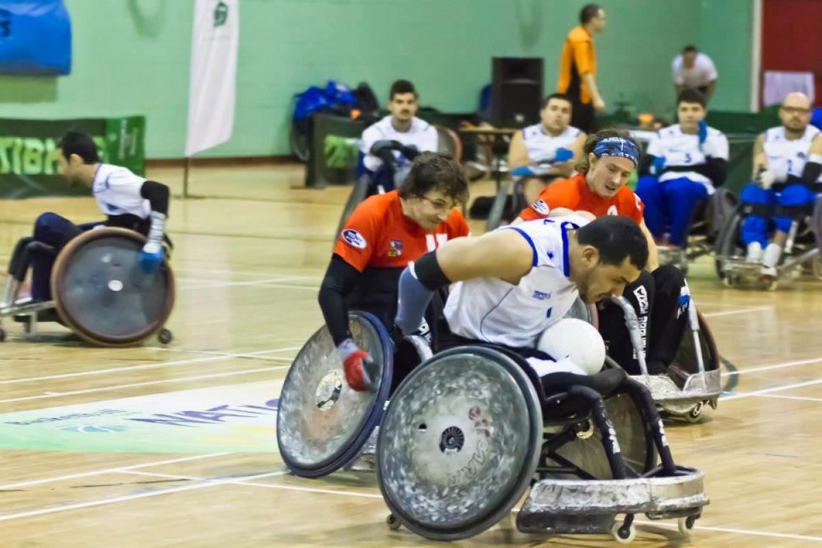 Czech wheelchair rugby team Czech wheelchair rugby team