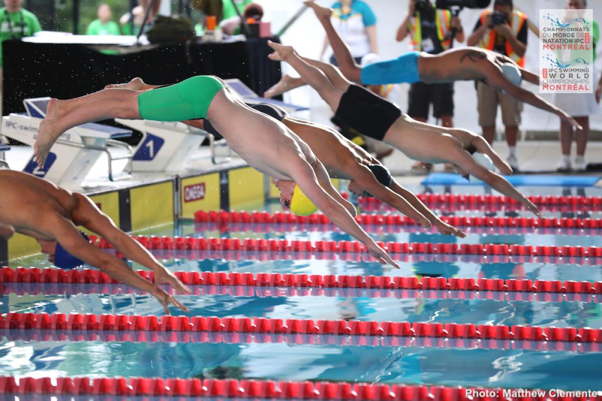 Matthew Cowdrey at 2013 IPC Swimming World Championships Montreal