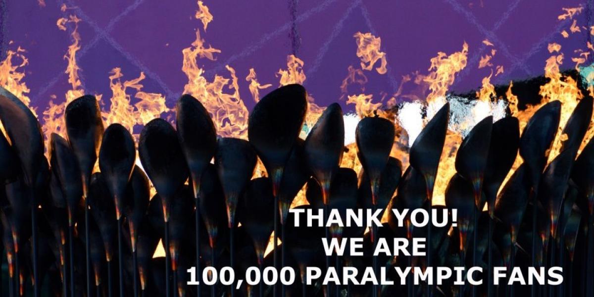 100,000 followers on Facebook 100,000 followers on Facebook