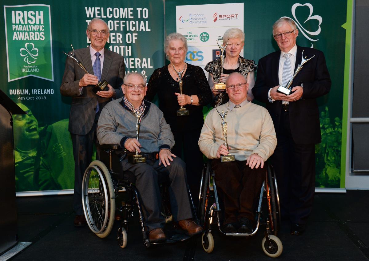 2013 Paralympics Ireland award winners