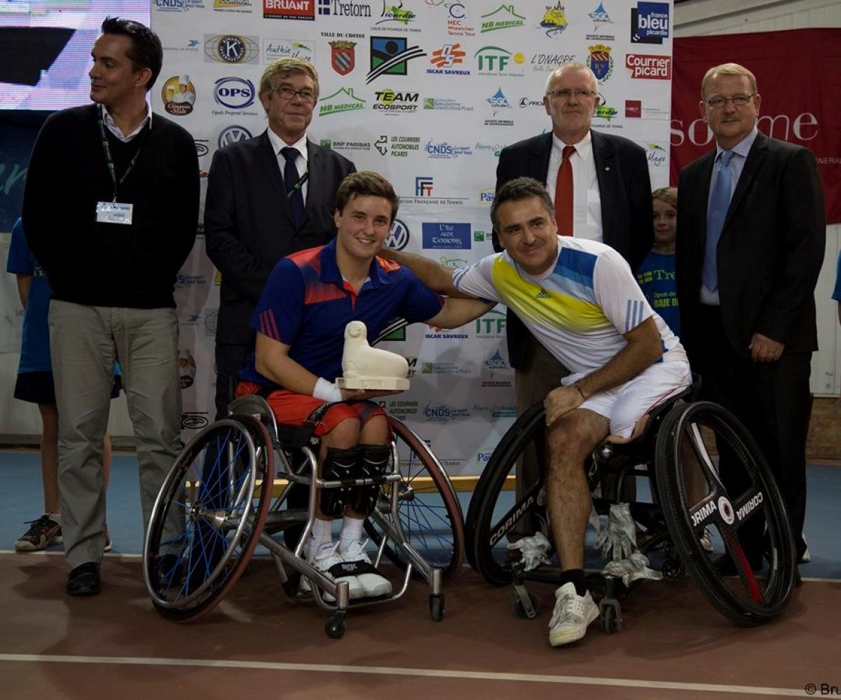 Gordon Reid and Stephane Houdet