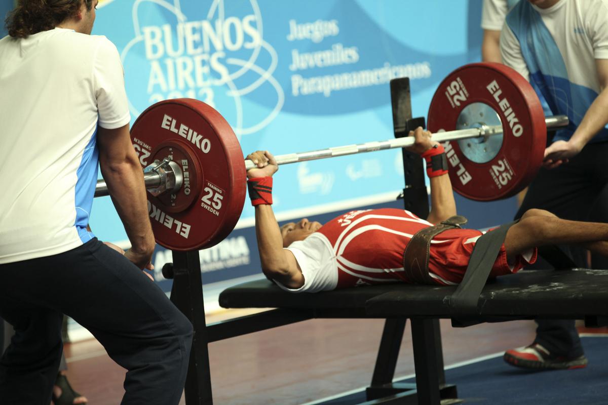 Powerlifting at the 2013 Parapan Youth Games Powerlifting at the 2013 Parapan Youth Games