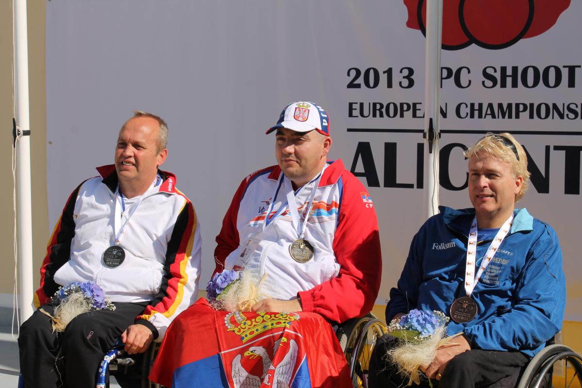 Alicante 2013: R1 medal ceremony