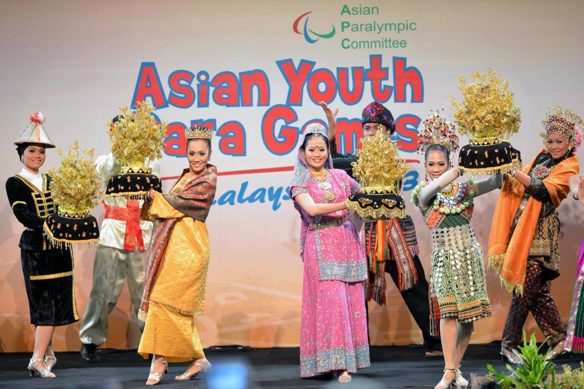 Asian Youth Para Games opening Asian Youth Para Games opening