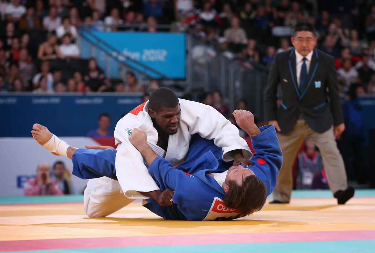 Two judoka