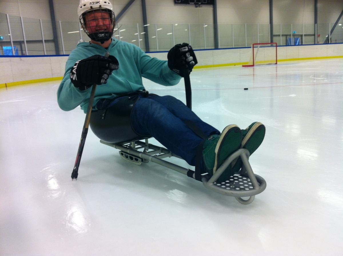 Norway ice sledge hockey Ottobock equipment loaner programme