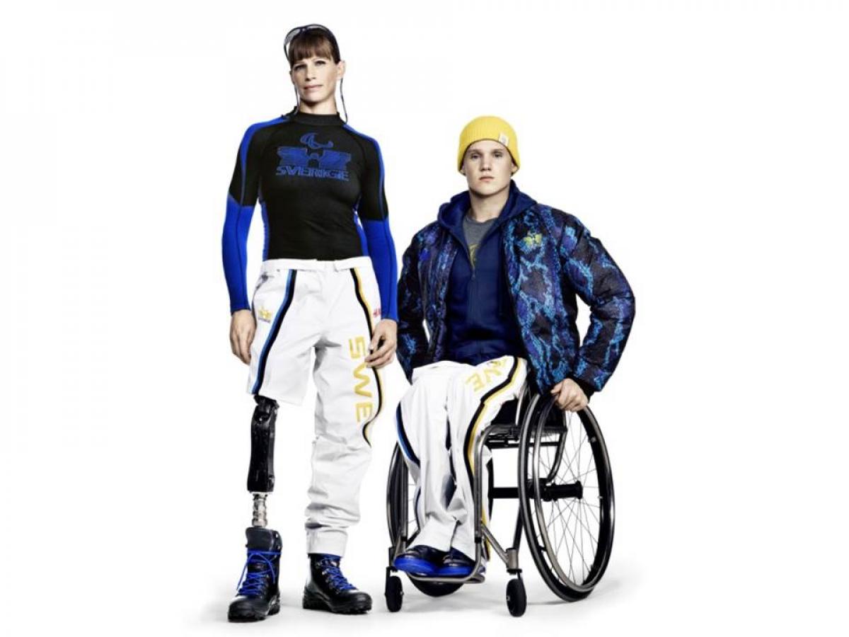 The Swedish team outfits for Sochi 2014 are made by H&M