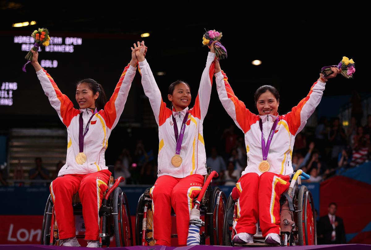 Jing Rong China Wheelchair Fencing