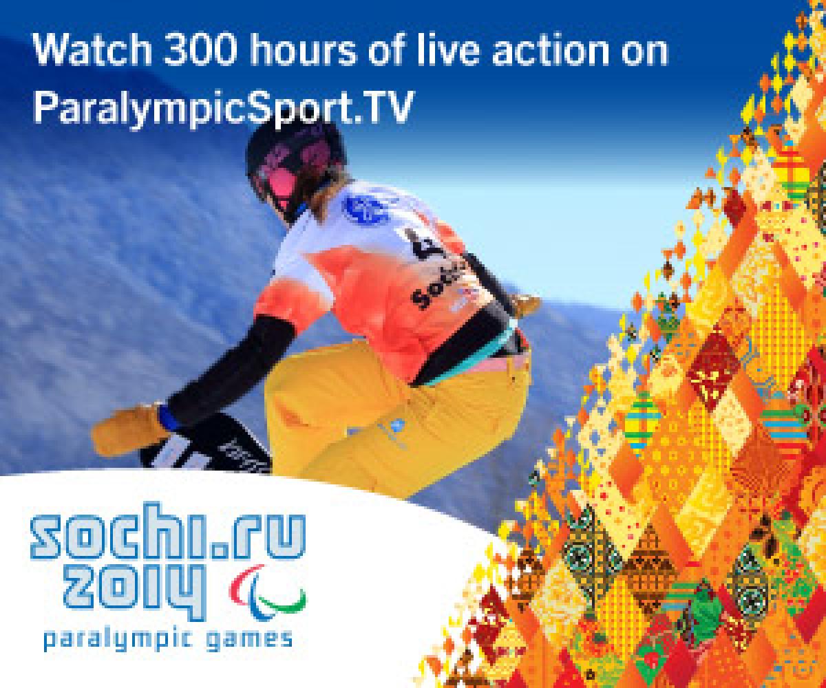 Watch live Sochi 2014 banner square Snowboard Watch live Sochi 2014 banner square